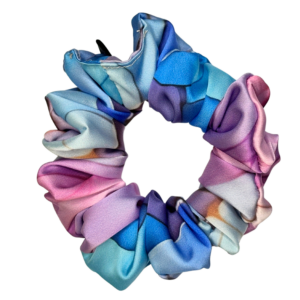 Saténová scrunchie medium  - Armani