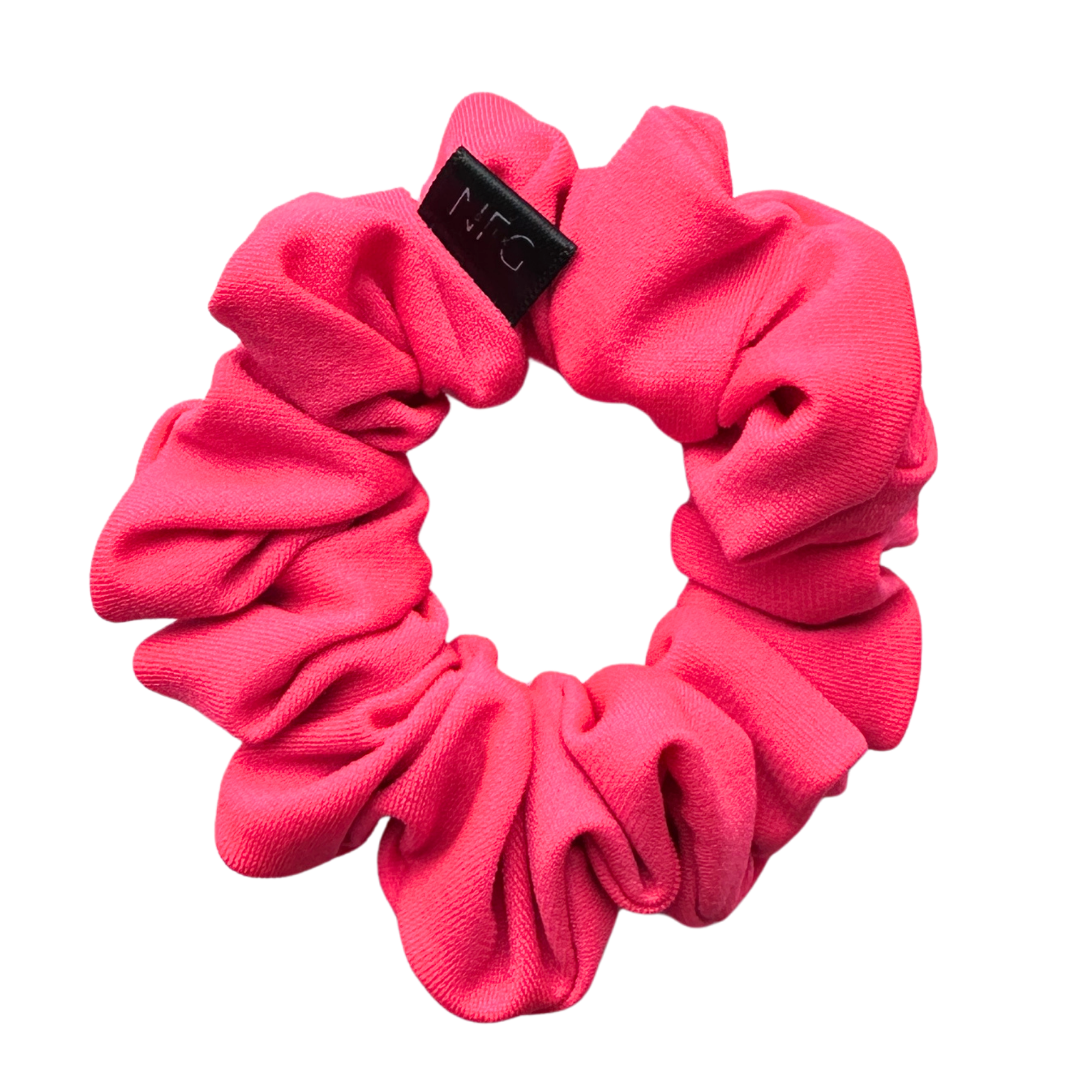 Scrunchie gumička do vody - Neon Pink